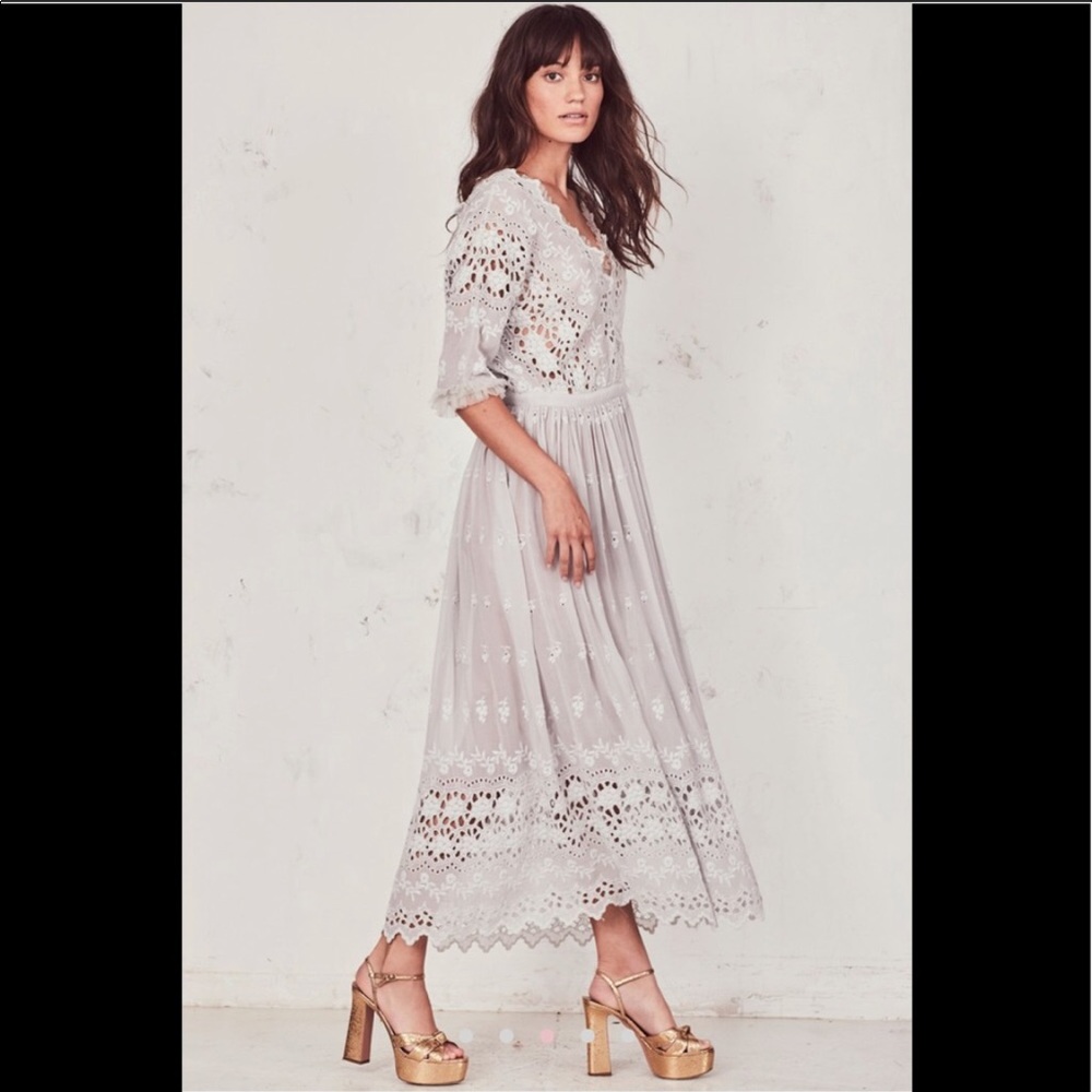 LoveShackFancy Delfina Dress NWT